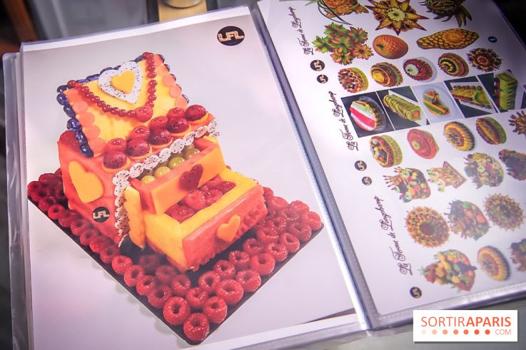 Bûche de Noël 100% fruits de la Ferme de Longchamp