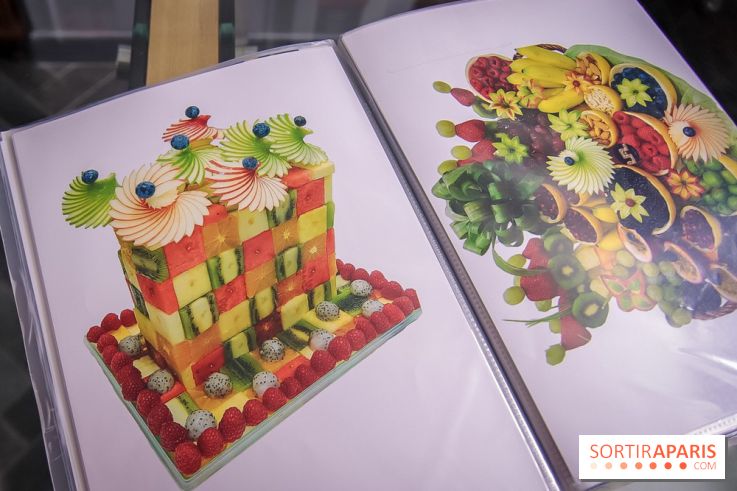 Bûche de Noël 100% fruits de la Ferme de Longchamp