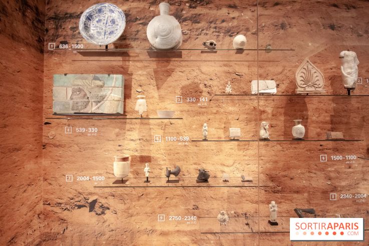 Archéologie en bulles, l'exposition au Musée du Louvre