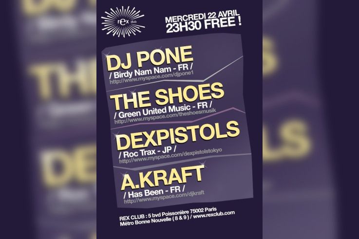 Soirée, Paris, Clubbing, Washing machine, BNN, Birdy Nam Nam, Pone, Dex Pistols, The shoes