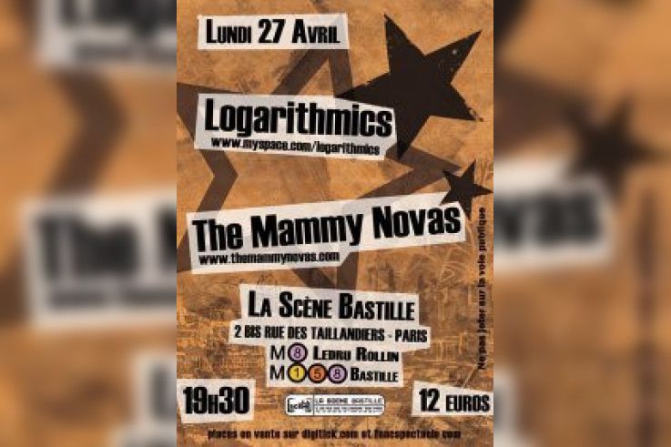 Logarithmics, Mammy Novas, Scène Bastille