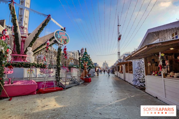 Le Marché de Noël des Tuileries à Paris