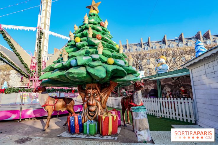 Le Marché de Noël des Tuileries à Paris