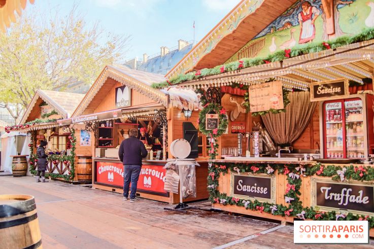 Le Marché de Noël des Tuileries à Paris - régions