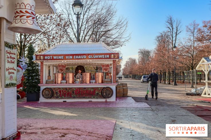 Le Marché de Noël des Tuileries à Paris