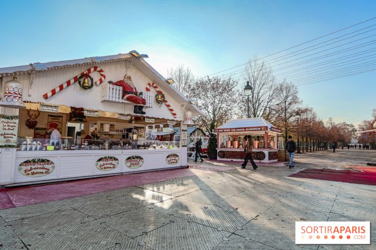 Le Marché de Noël des Tuileries à Paris