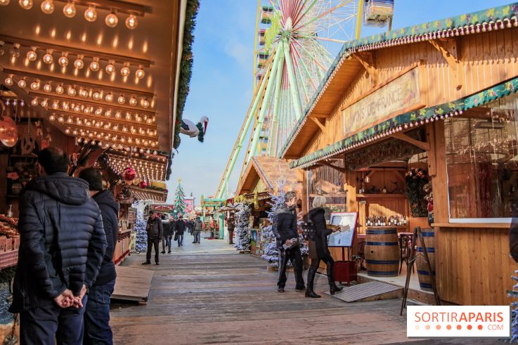 Le Marché de Noël des Tuileries à Paris, Bar à vin