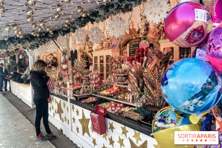 Le Marché de Noël des Tuileries à Paris, gourmandises