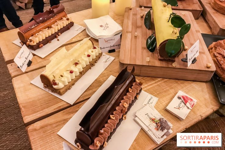 Bûches de Noël 2018 chez Karamel by Nicolas Haelewyn 