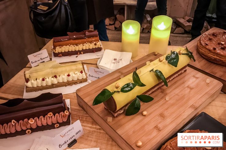 Bûches de Noël 2018 chez Karamel by Nicolas Haelewyn 