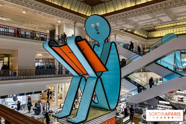 Mise en page par Sarah Andelman, la nouvelle exposition pour les fans de livres au Bon Marché