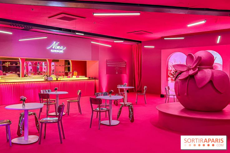 Nina Illusion Café : le café et pop up immersif du nouveau parfum de la Maison Nina Ricci à Paris