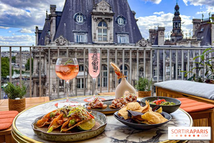 Terraza Mikuna : le nouveau bar à tapas sud-américain sur la terrasse rooftop du BHV Marais