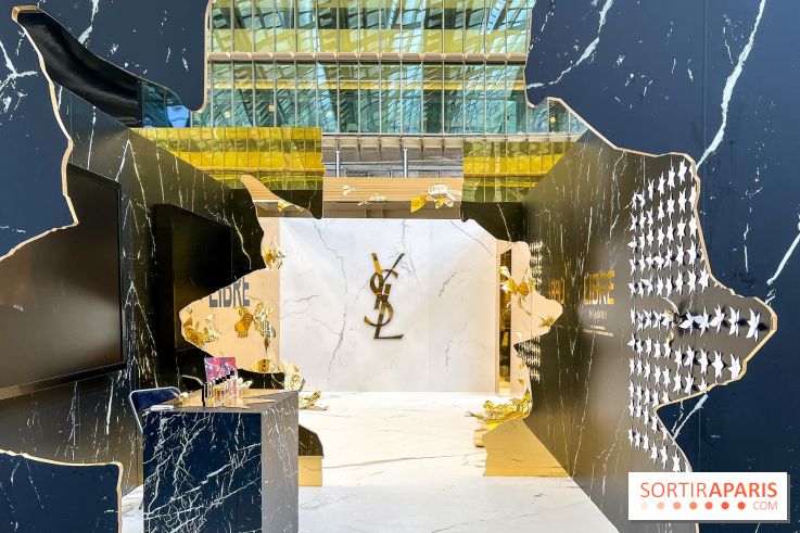 Yves Saint Laurent Beauty ouvre un pop up immersif dédié à ses nouveaux parfums, à Paris