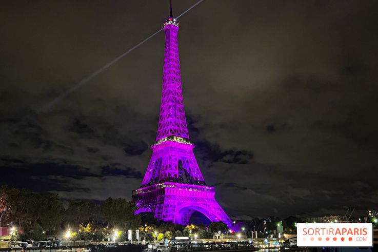 Octobre Rose 2024 : La Tour Eiffel et trois autres lieux de Paris illuminés en rose, les images