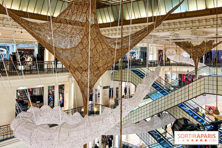 Le La Serpent, l'exposition gratuite, monumentale et immersive d'Ernesto Neto au Bon Marché