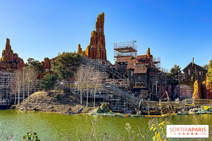 Disneyland Paris : l'attraction le Train de la Mine (Big thunder Mountain), fermée jusqu'en été 2025
