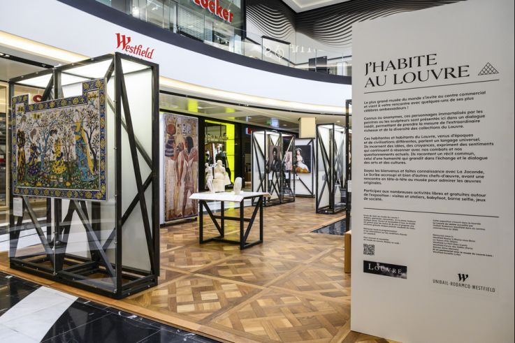 Exposition Louvre Forum des Halles