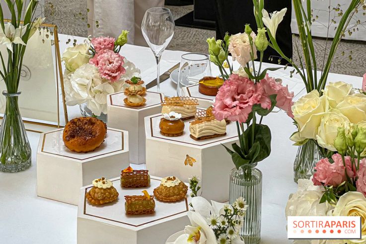 Tea Time griffé Chaumet au Peninsula Paris : le miel sublimé sous toutes ses formes par Anne Coruble