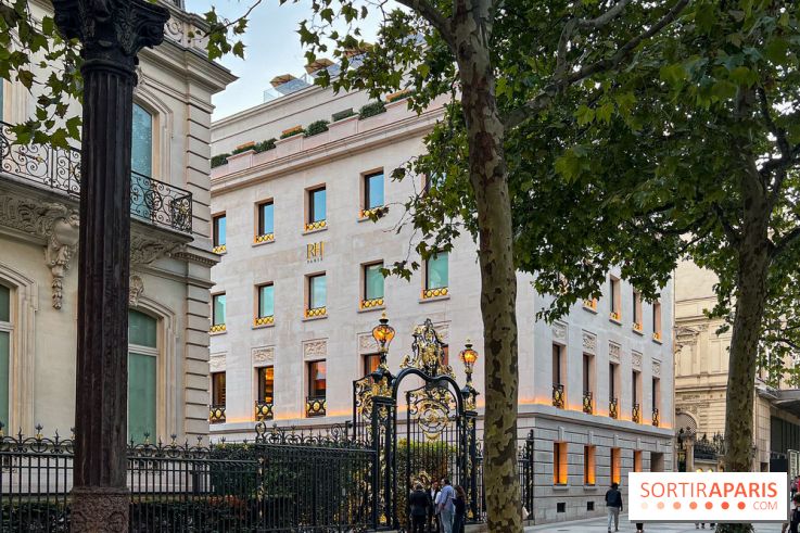 RH Paris : le magasin-galerie de design avec restaurants et rooftop ouvre sur les Champs-Élysées