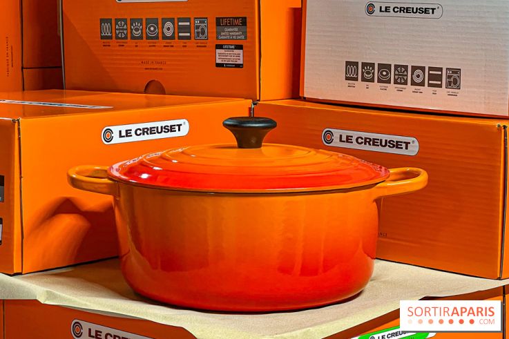 Braderie Le Creuset, la célèbre cocotte en fonte émaillée française, à l'Espace Champerret ce week-end