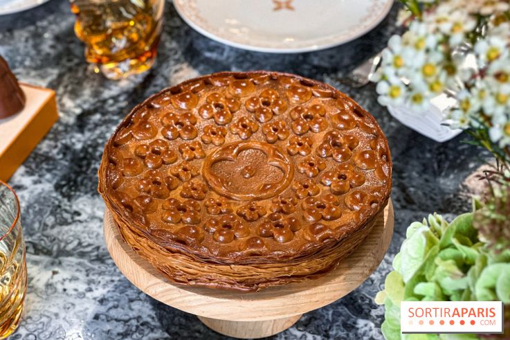 La Galette des Rois 2026 Louis Vuitton par Maxime Frédéric : la noisette sublimée pat le Monogram