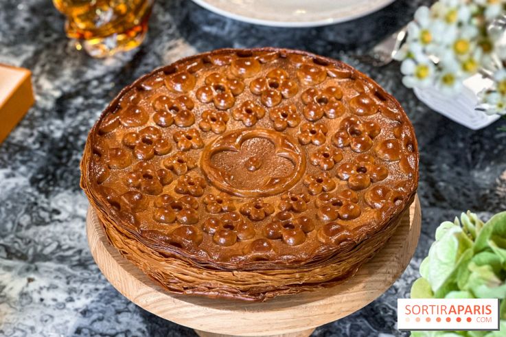 La Galette des Rois 2026 Louis Vuitton par Maxime Frédéric : la noisette sublimée par le Monogram