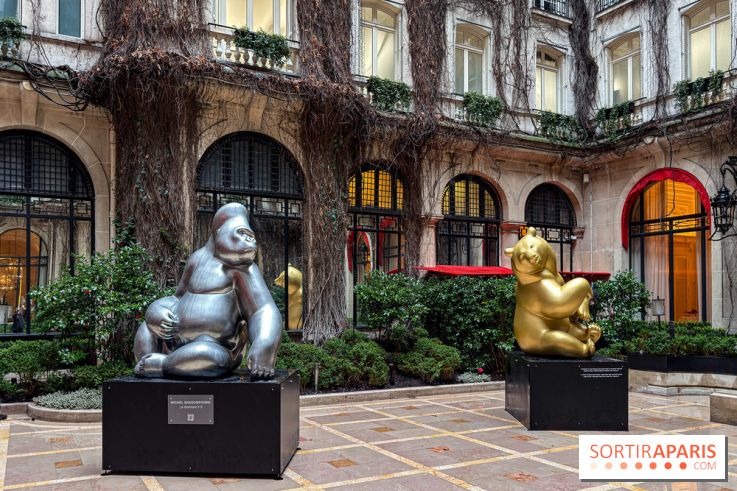 Exposition gratuite au Plaza Athénée : le bestiaire de Michel Bassompierre s'invite au palace