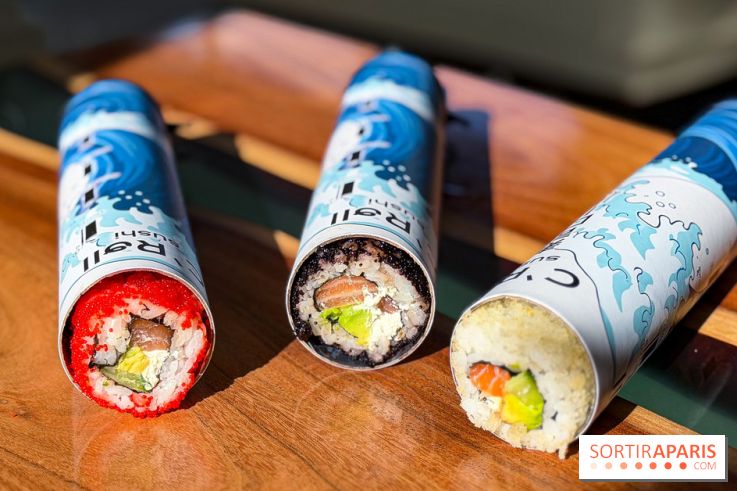 C'Roll Sushi : le restaurant japonais qui fait buzzer la tendance des sushis en tube à Paris