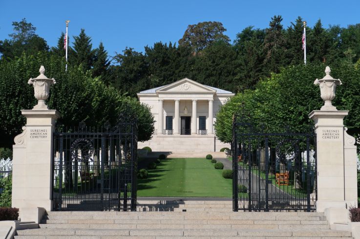 Ce cimetière américain est le seul d'Île de France, et fait partie des 11 existants sur le territoire