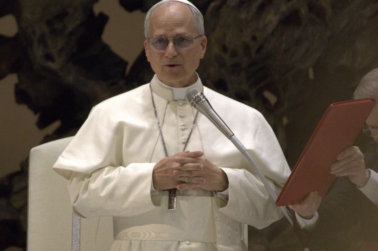 Venue du pape en France, à Paris au siège de l'UNESCO