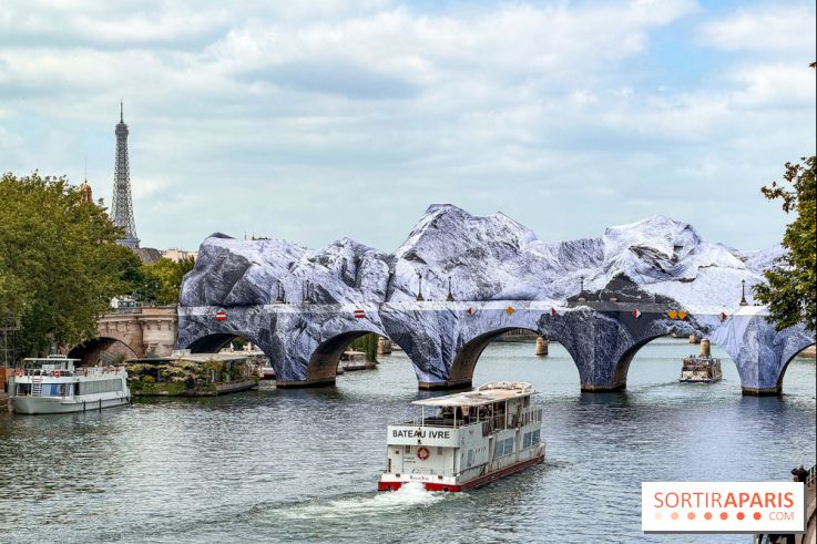 La Caverne du Pont Neuf : le montage de l’installation géante de JR démarre à Paris