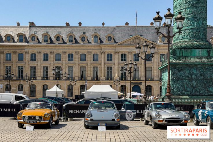 Un rallye vintage va s’installer Place Vendôme avec des voitures de collection à admirer