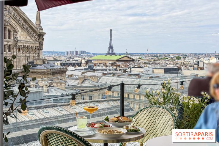 Balcon Paris : le nouveau bistrot de Julien Sebbag, perché sur le rooftop des Galeries Lafayette