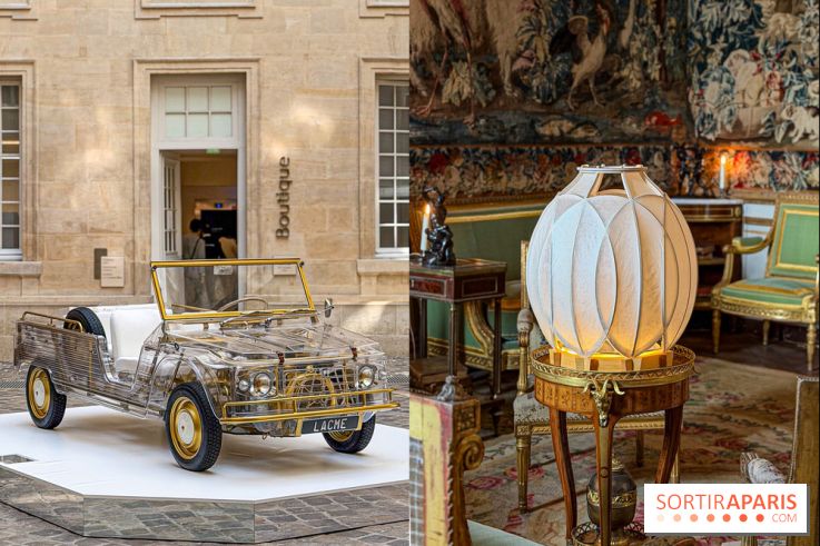 Voiture œuvre d’art et hanji coréen ancestral à l’Hôtel de la Marine pour la Paris Design Week 2026