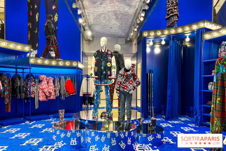 Printemps Haussmann : Tommy Hilfiger investit l'atrium du Grand Magasin à l'occasion d'un pop up