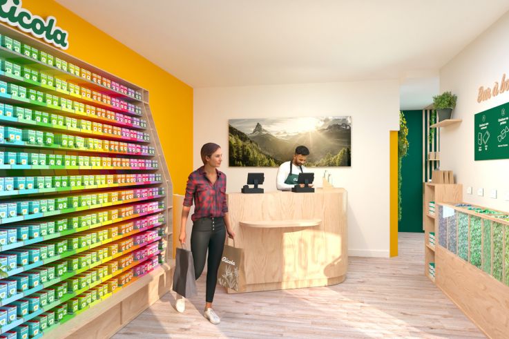 Ouverture première boutique Ricola