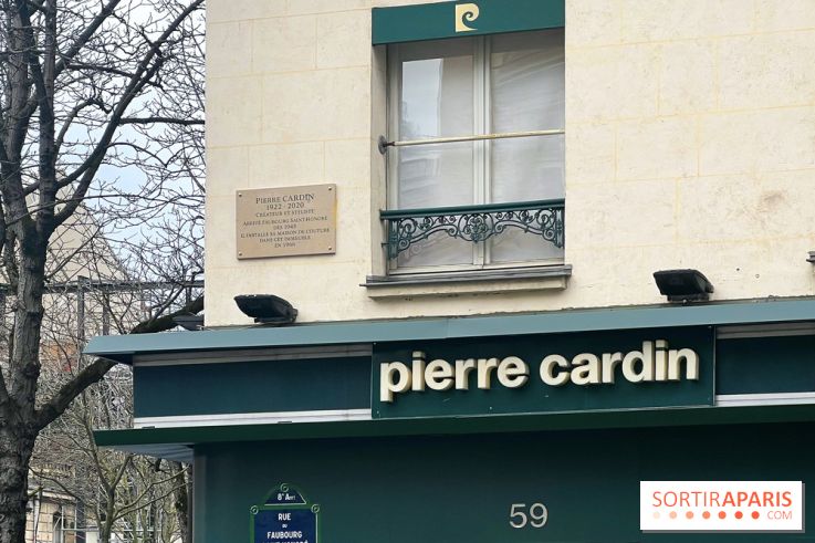 Paris a dévoilé une plaque commémorative en hommage au couturier Pierre Cardin