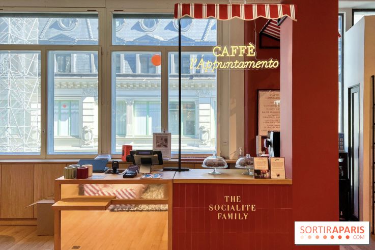 Caffè L'Appuntamento : le premier coffee shop signé The Socialite Family, au Bon Marché Rive Gauche