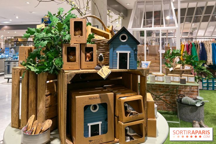 Le BHV Marais se met au vert : marques engagées, ateliers créatifs et jardin éphémère !