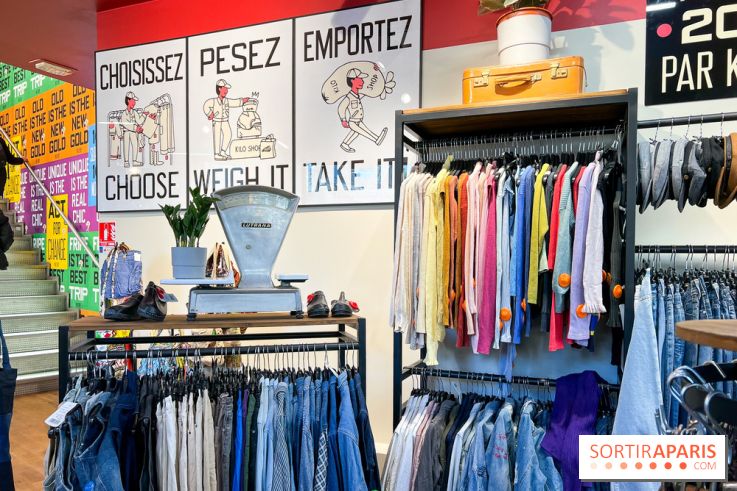 Une énorme friperie Kilo Shop ouvre à Paris !
