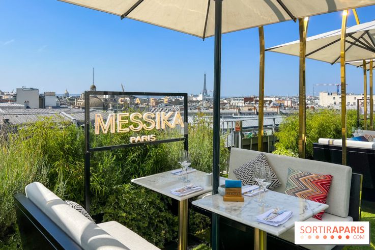 Café Messika : le premier café-terrasse avec vue imprenable sur Paris, de la Maison de Joaillerie 