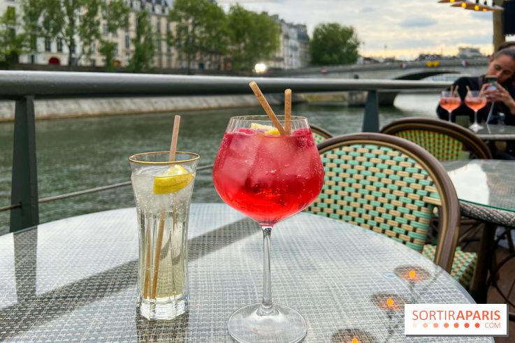 Sena, la nouvelle terrasse face à l'Île Saint Louis : pizzas, Spritzeria, rooftop et pop up stores