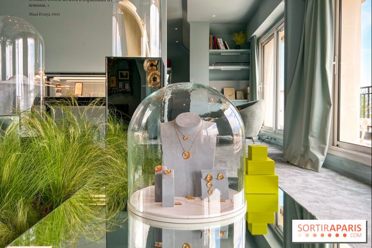 L'exposition gratuite de bijoux et d'objets d'art de la Maison de Haute-Joaillerie Vever, à Paris