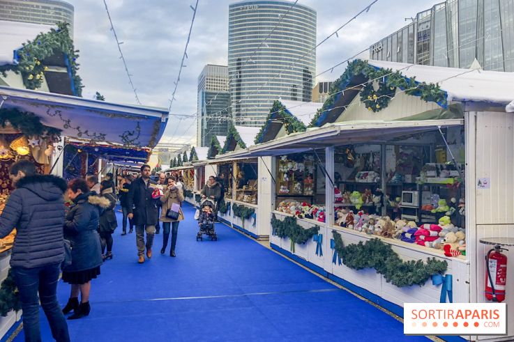 Le Marché de Noël de Paris La Défense 2021, derniers jours