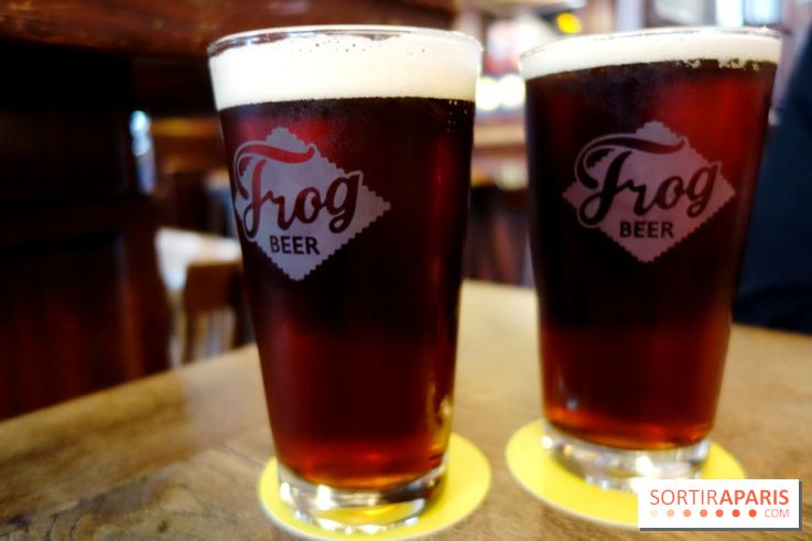 Burger et bière d'hiver chez FrogPubs