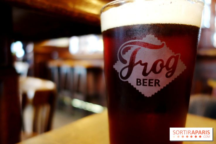 Burger et bière d'hiver chez FrogPubs