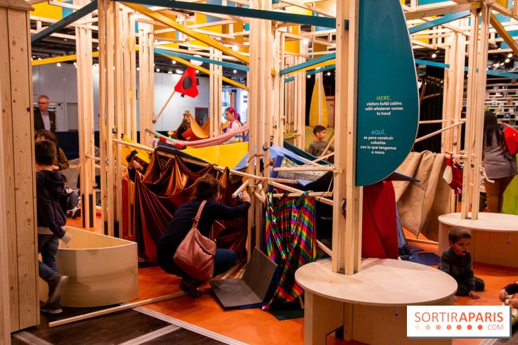 Cabanes à la Cité des Sciences, les photos