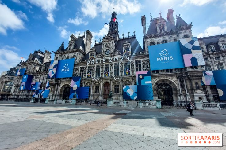 visuel Paris - Hôtel de Ville de Paris - JO