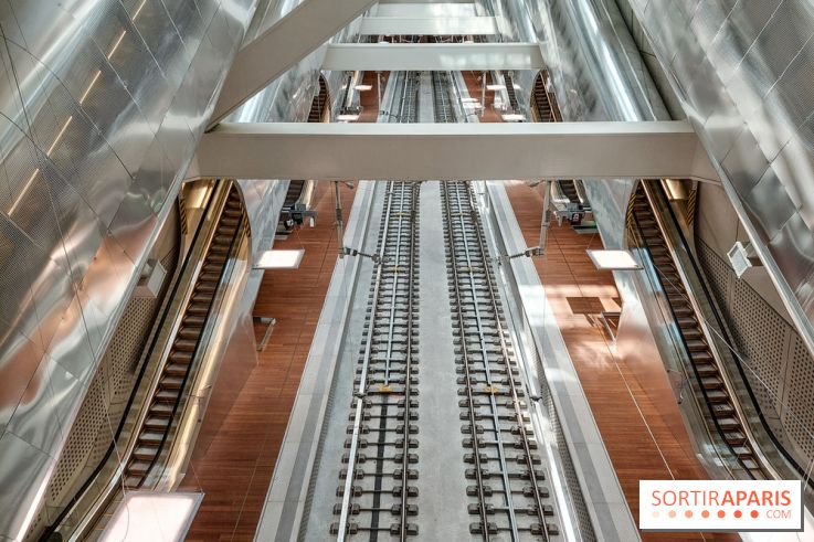 visuel Paris - Transport - Quai de RER - RER E